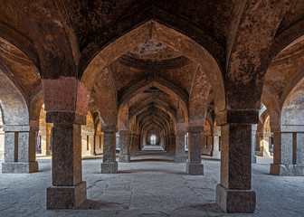 Khirki Mosque in Delhi, India