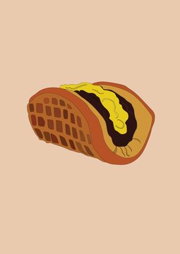 Waffle Taco