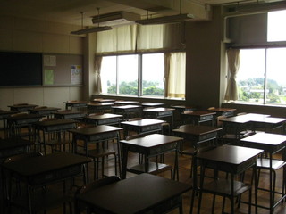 Empty classroom