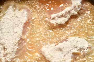 fried fish, meat, fish meat, fish dishes, delicious fish, main course