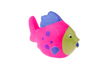  rubber toy isolated on white