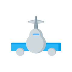 airplane flat icon