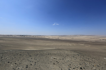 Fototapeta na wymiar The great Tablazo De Ica, the largest and most beautiful desert in South America