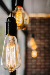 tesla lamp decor, loft style