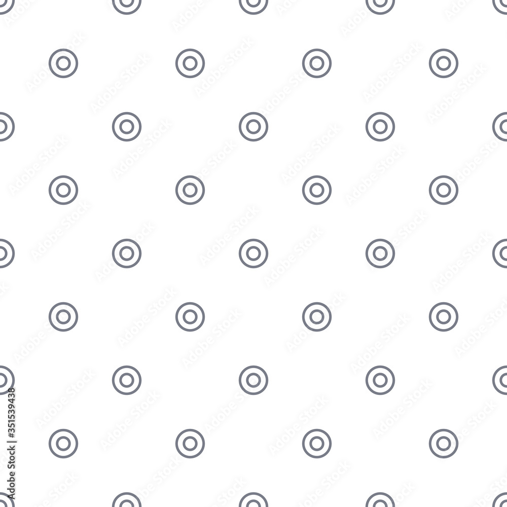 Poster circles seamless abstract pattern background. stock vector illustration isolated on white background