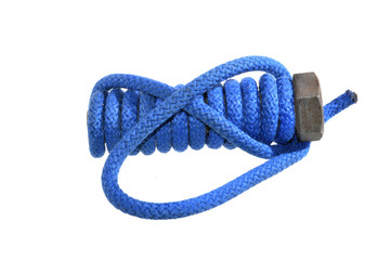 rope isolated on white background