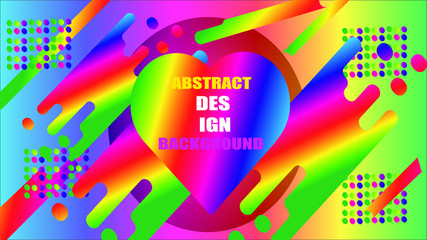 abstract colorful background with stars