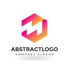 Unique Colorful logo M letter design Vector Template elements for the Business company.