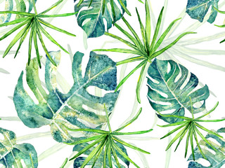 Orchid Seamless Pattern.