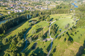 Bartesaghi park, city of Sondrio