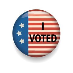 usa i voted badge