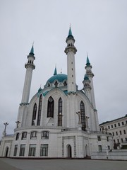 Fototapeta na wymiar Main mosque in Kazan, Russia