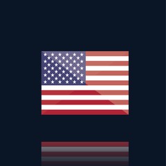 Fototapeta premium america flag