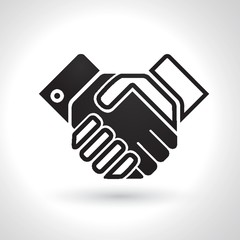 Obraz premium Handshake icon