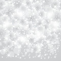 Snowing snowflakes design