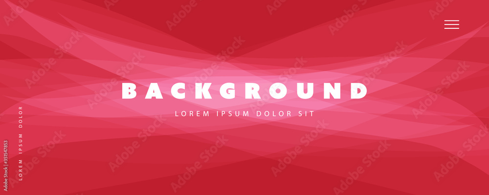 Poster abstract red minimal geometric pattern background, multi purpose template, gradient shapes compositi