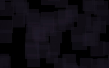 Black abstract background. Backdrop with grey squares. 3D illustration
