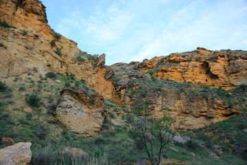 Fototapeta premium formacja skalna w górach
