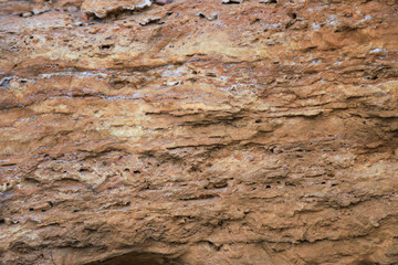 red rocks in the mountains