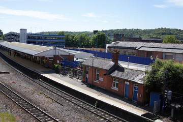 Fototapeta na wymiar High Wycombe Train Station in Buckinghamshire, UK