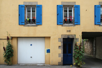 Fototapeta na wymiar house in douarnenez (brittany - france) 