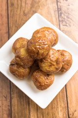 素揚げのジャガイモ