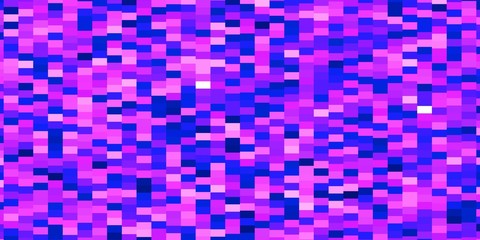 Light Pink, Blue vector template in rectangles. Abstract gradient illustration with rectangles. Template for cellphones.