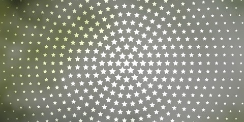 Light Gray vector template with neon stars. Blur decorative design in simple style with stars. Design for your business promotion.