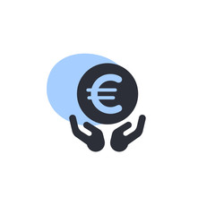 Save Money Euro -  Icon
