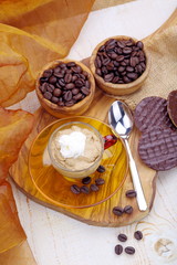 Crema di caffè con panna