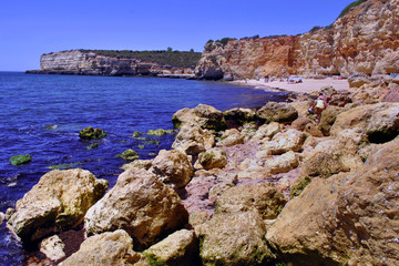 Praia Nova Beach Porches Armacao de Pera The Algarve Portugal