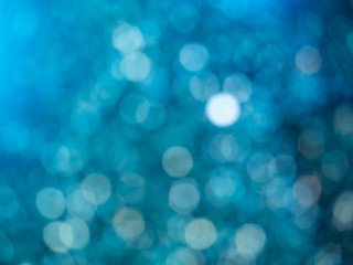 blue bokeh abstract background