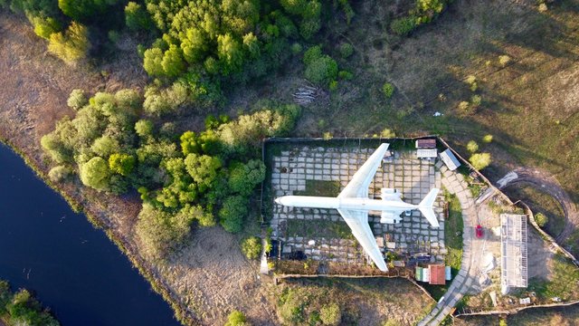 Abandoned president Aircraft IL-62 Brezhnev