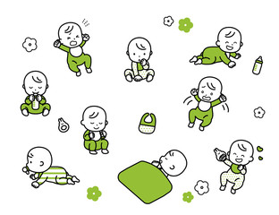 Baby variation set.