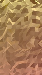 Abstract triangle geometrical orange background. Geometric origami style with gradient. 3D illustration