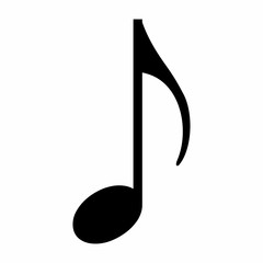 Eighth music note icon