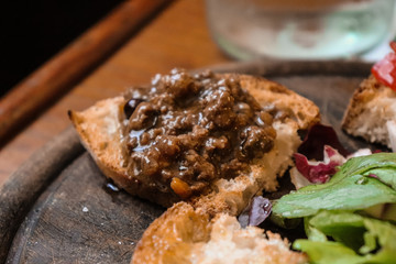 Bruschetta, Italy, Ristorante, Gourmet, Food, Cibo