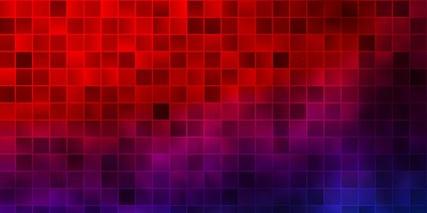 Light Blue, Red vector texture in rectangular style.