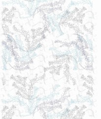 Fototapeta premium Abstract curl background with swirled stripes. Vector vintage illustration. Vortex stripes background. Marble or acrylic texture imitation. Abstract psychedelic background