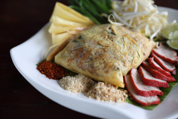 Local Thai food padthai fried noodle