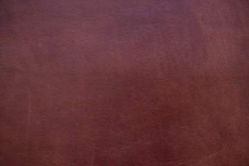 Abstract red brown cartier genuine cow leather