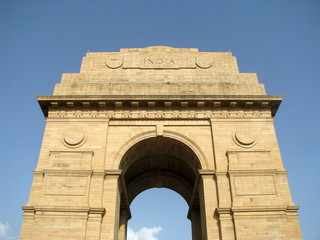 Fototapeta na wymiar India Gate new delhi delhi india