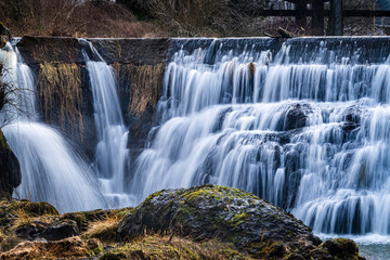 Fototapeta premium waterfall in the forest