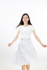 Naklejka premium 女性