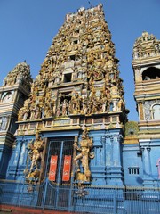 Naklejka premium Hindu temple in Sri Lanka