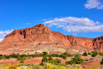 Red Rocks of Capitol Reef National Park