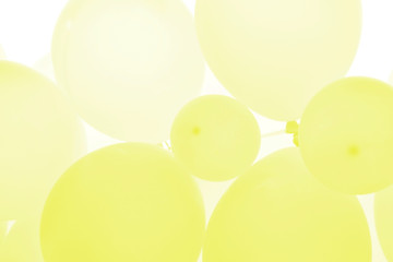 party balloons background