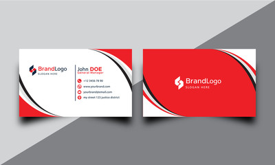 modern business card design template.
