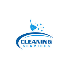 Cleaning Logo Icon Design Vector