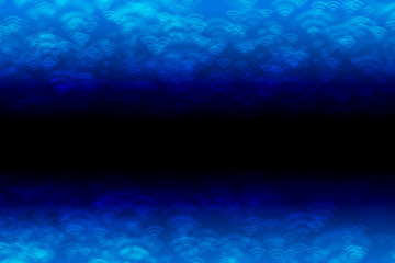 A beautiful glowing icon wifi of bokeh effect on a colorful background, bokeh light